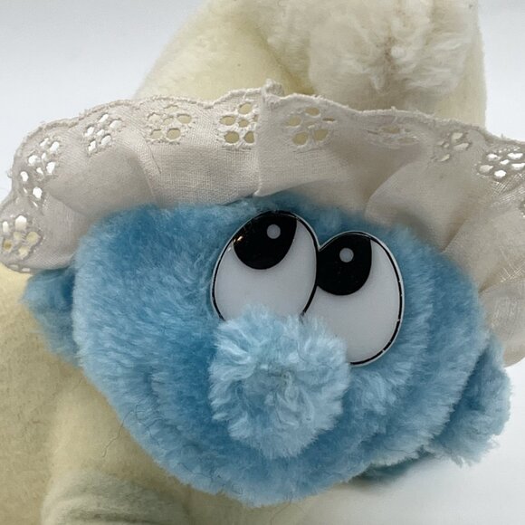 Vintage Smurfs Plush Lot Papa Cowboy Police Baby 1981–1983 Ganz Applause Peyo - Picture 14 of 16